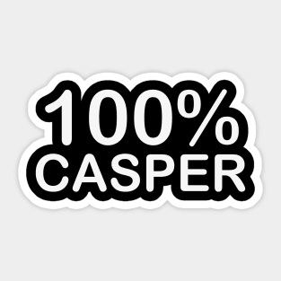 Casper name, wife birthday gifts from husband delivered tomorrow. Sticker